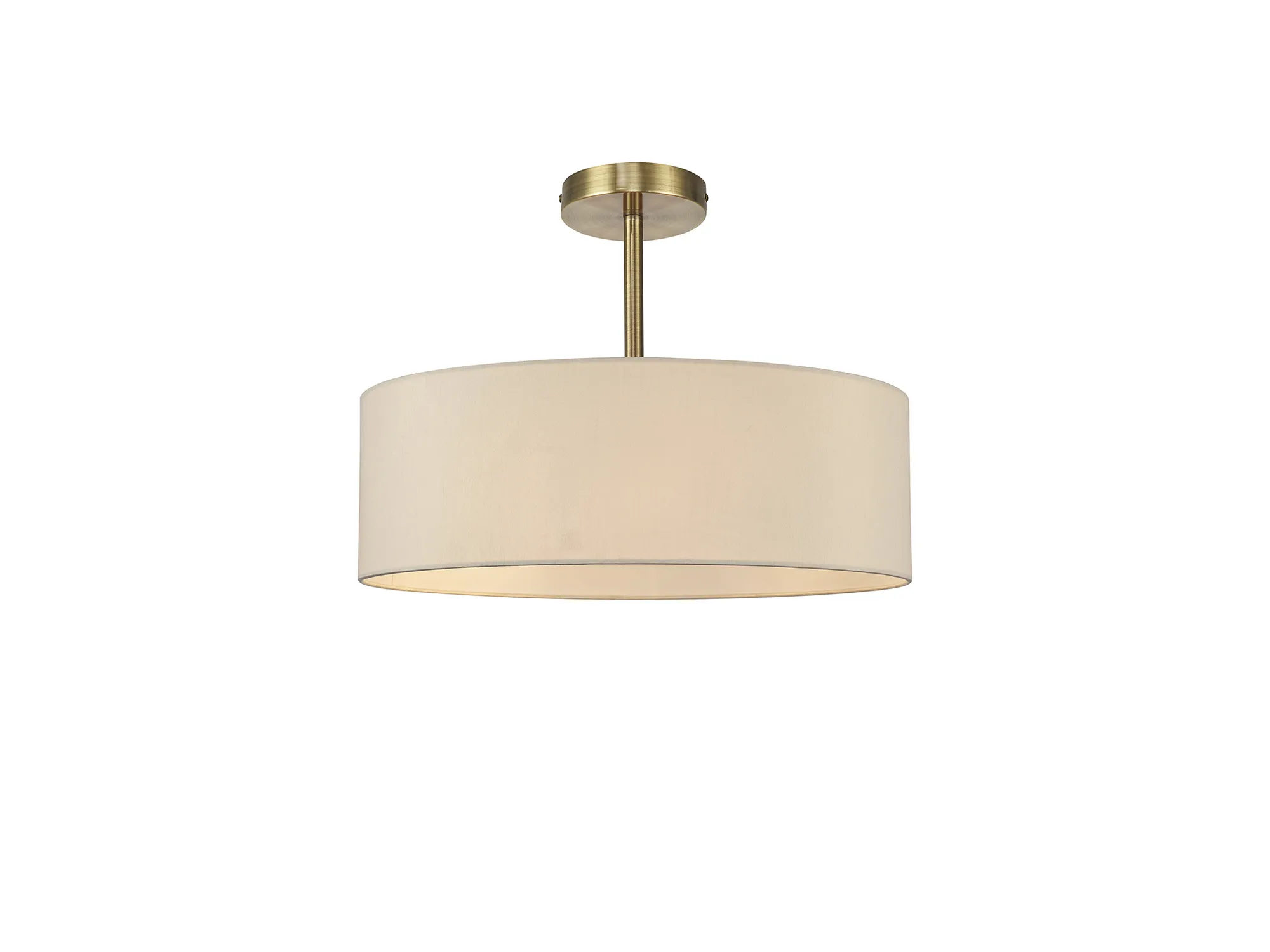 Baymont AB IV Ceiling Lights Deco Semi Flush Fittings